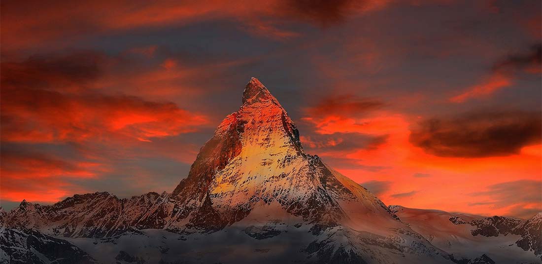 Matterhorn (Photo Klaus Dieter von Wangenheim sur Pixabay) Matterhorn (Photo Klaus Dieter von Wangenheim sur Pixabay)
